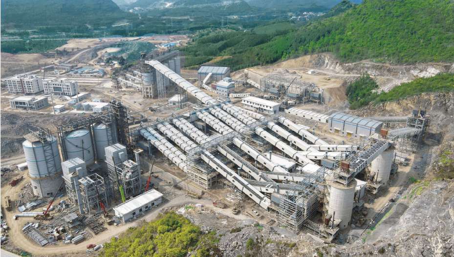 大明矿业绿色建筑建材项目，广西，中国